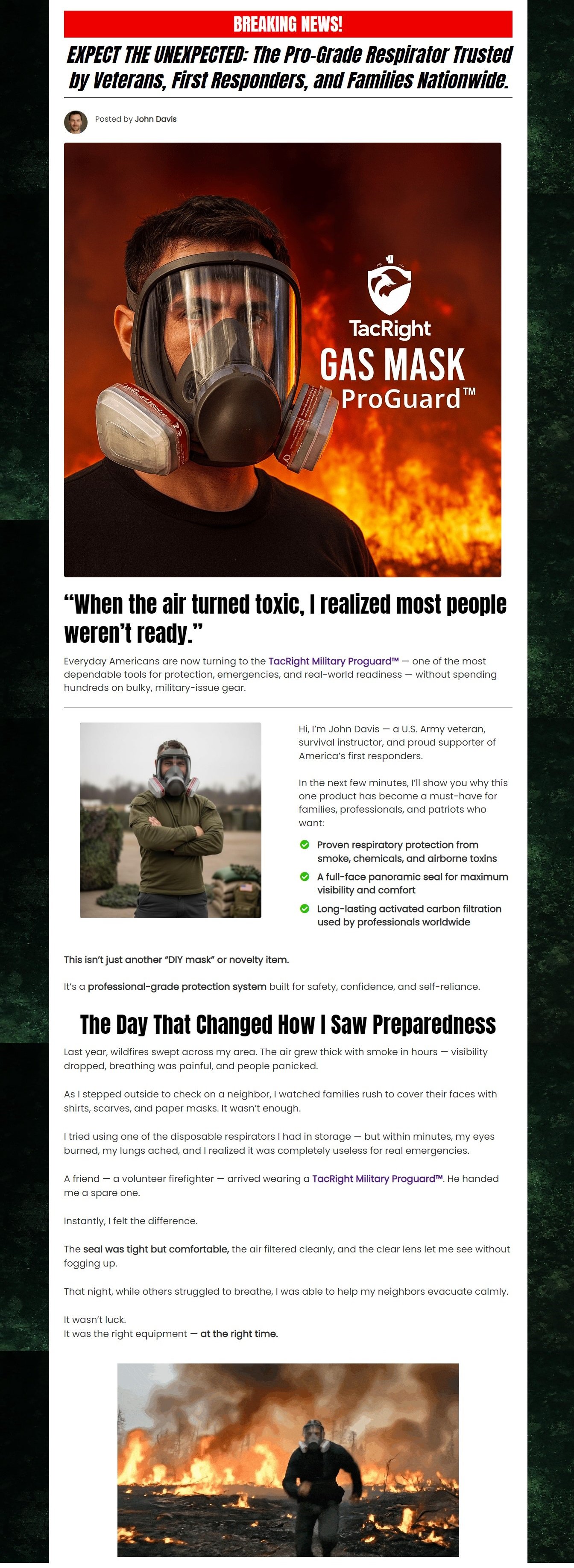 Tacright Gas Mask